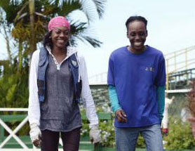 Andree Powell and Mellisa Ward